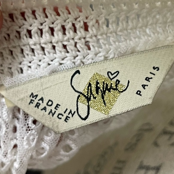 Sagaie Paris crochet eyelet top - Picture 6 of 6